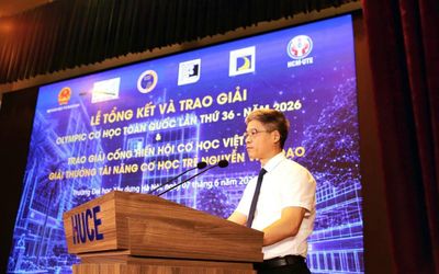 Trường Đại học Xây dựng Hà Nội dẫn đầu miền Bắc tại Olympic Cơ học toàn quốc