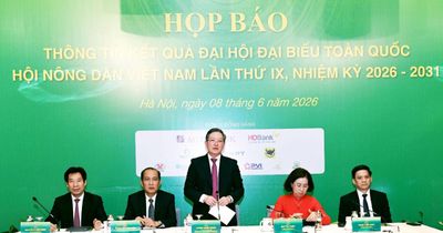 Họp báo thông tin về Kết quả Đại hội đại biểu toàn quốc Hội Nông dân Việt Nam lần thứ IX