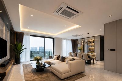 Vì sao căn hộ cao cấp thường dùng điều hòa âm trần?