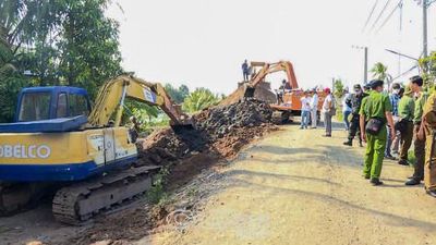 Kiên quyết bảo vệ thi công, đẩy nhanh tiến độ tuyến đường Ninh Quới - Ngan Dừa