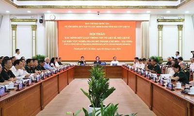 Hội thảo xác minh, kết luận thông tin về mộ tập thể liệt sĩ tại khu vực Công viên Lê Thị Riêng