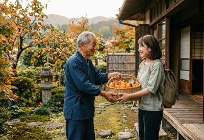 Lý giải hành động chặt cây khi có người xin quả của một số người Nhật