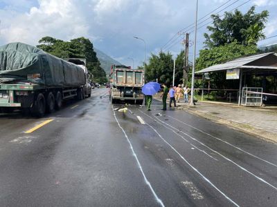 Tai nạn làm 2 người thương vong ở Lâm Đồng: Tạm giữ tài xế container
