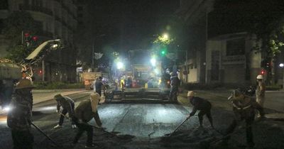Công trình chống úng ngập 'chạy nước rút' về đích