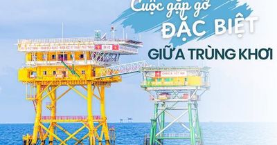 Hai vòng tàu quanh Nhà giàn DK1/2 Phúc Tần: Cuộc gặp gỡ đặc biệt giữa trùng khơi
