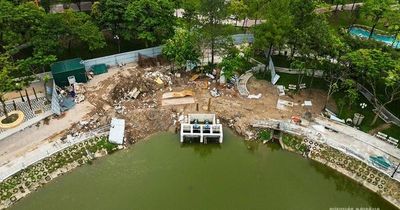Hà Nội tăng tốc 'lá chắn' chống ngập tại các hồ điều hòa