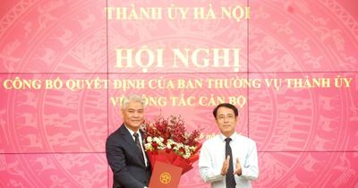 Ông Phạm Quang Hưng giữ chức Phó Chánh Văn phòng Thành ủy Hà Nội