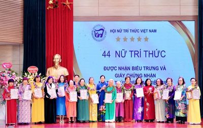 Tôn vinh 44 nữ trí thức là nhà khoa học, nhà lãnh đạo, nghệ sĩ tiêu biểu 2026