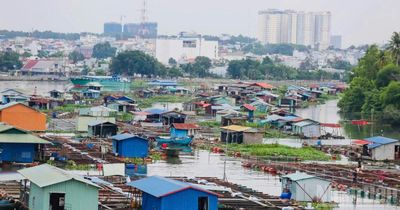 [Ảnh] Hiện trạng hàng nghìn lồng bè nuôi cá tự phát trên sông Đồng Nai