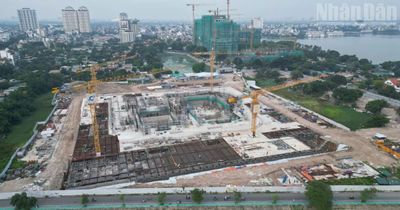 Hà Nội: Toàn cảnh đại công trường nhà hát Opera có tổng vốn đầu tư hơn 12.000 tỷ đồng