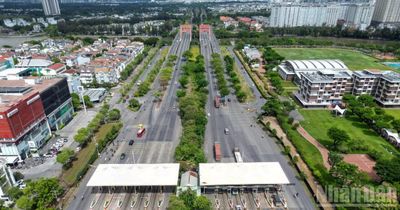 [Ảnh] Toàn cảnh đường Nguyễn Văn Linh, nơi dự tính hình thành tuyến đường trên cao