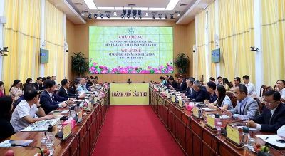 Lãnh đạo thành phố Cần Thơ tiếp đoàn doanh nghiệp Singapore tìm hiểu cơ hội đầu tư