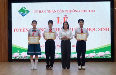 Sơn Trà tuyên dương 62 học sinh tiêu biểu năm học 2025-2026