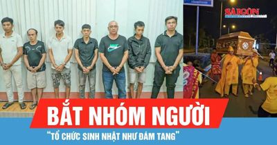 Cần Thơ: Bắt nhóm người 'tổ chức sinh nhật như đám tang'