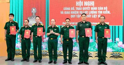Bộ Tư lệnh TPHCM giao nhiệm vụ cho lực lượng tìm kiếm, quy tập hài cốt liệt sĩ