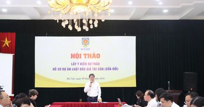 Sửa đổi Luật Đấu giá tài sản: Phòng, chống thông đồng, dìm giá, bỏ cọc