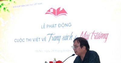 Phát động cuộc thi viết 'Trang sách & Mái trường'