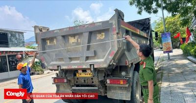 Huế quyết dẹp nạn cơi nới thùng xe, bảo vệ hạ tầng giao thông