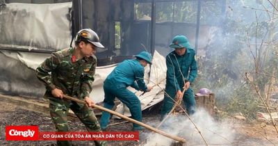 Hỗ trợ gia đình hộ nghèo sau vụ hỏa hoạn