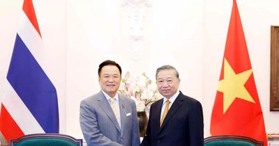 Tổng Bí thư, Chủ tịch nước Tô Lâm tiếp Thủ tướng Thái Lan Anutin Charnvirakul