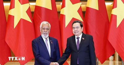 Chủ tịch Quốc hội Trần Thanh Mẫn hội kiến Thủ tướng Timor-Leste