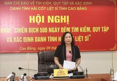 Chiến dịch 500 ngày đêm: Cao Bằng nỗ lực tìm lại tên cho 670 liệt sĩ chưa xác định danh tính