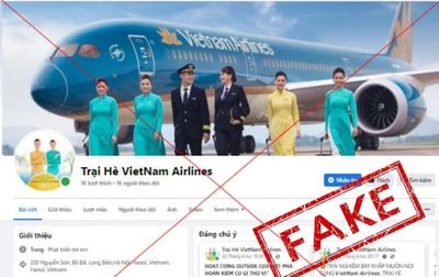 Gia tăng các website hoặc tài khoản mạng xã hội giả mạo lừa đảo, bán vé bay rẻ