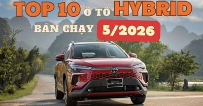 TOP 10 ô tô hybrid bán chạy nhất Việt Nam tháng 5/2026