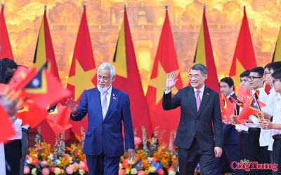 Thủ tướng Lê Minh Hưng chủ trì lễ đón chính thức Thủ tướng Timor-Leste