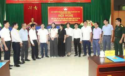 Đại biểu HĐND tỉnh tiếp xúc cử tri tại đơn vị bầu cử số 26