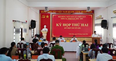 HĐND xã Chiên Đàn thông qua đề án thành lập phường