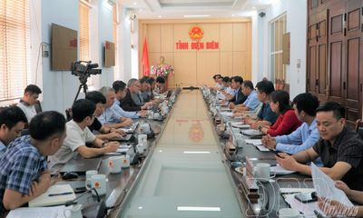 Cơ quan Phát triển Pháp (AFD) làm việc với UBND tỉnh Điện Biên