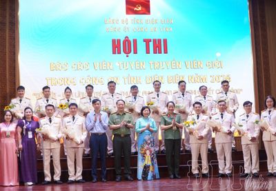 Hội thi Báo cáo viên, Tuyên truyền viên giỏi Công an tỉnh Điện Biên năm 2026