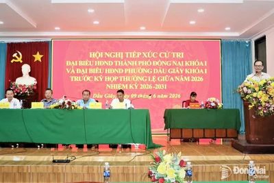 Cử tri phường Dầu Giây kiến nghị nội dung liên quan đến Dự án Nâng cấp, sửa chữa ĐT 769