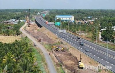 Đẩy nhanh tiến độ giải phóng mặt bằng, hỗ trợ nguồn vật liệu xây dựng Dự án mở rộng cao tốc TP. Hồ Chí Minh - Trung Lương - Mỹ Thuận