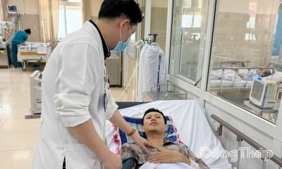 Kịp thời cứu sống người đàn ông bị sét đánh trên bãi nghêu