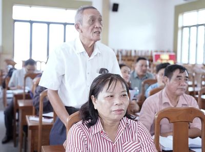 Phường Bắc Cam Ranh triển khai lấy ý kiến Nhân dân về sắp xếp các tổ dân phố
