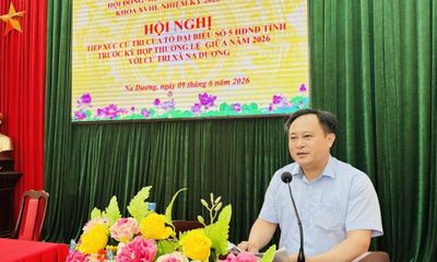 Tổ đại biểu số 5 HĐND tỉnh tiếp xúc với cử tri xã Na Dương