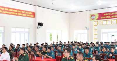 Bộ Chỉ huy Quân sự tỉnh Lâm Đồng ra quân hỗ trợ xây dựng 2 trường nội trú biên giới