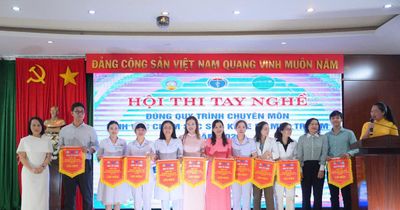 Gần 80 cán bộ, nhân viên y tế tham gia hội thi tay nghề chuyên môn