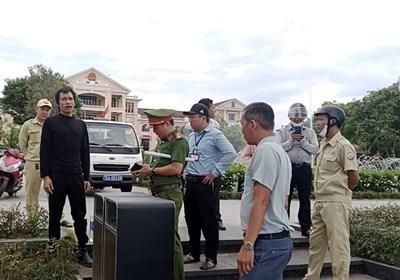 Xử lý đối tượng gây rối tại Công viên Lý Tự Trọng