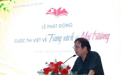 Phát động cuộc thi viết về 'Trang sách và mái trường' có giải đặc biệt 100 triệu đồng