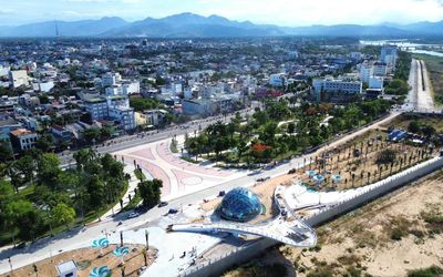 Ngắm công trình có điểm check-in 'hot' nhất Quảng Ngãi sắp về đích