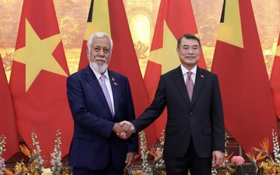 Thủ tướng Lê Minh Hưng hội đàm với Thủ tướng Timor-Leste Kay Rala Xanana Gusmão