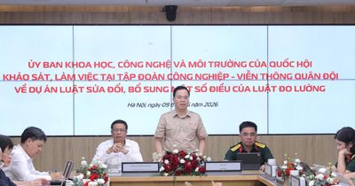 Đoàn công tác của Ủy ban Khoa học, Công nghệ và Môi trường làm việc với tập đoàn Công nghiệp - Viễn thông Quân đội