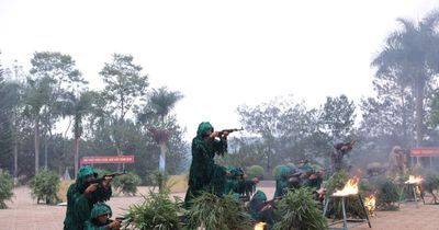 100% chiến sĩ mới hoàn thành huấn luyện, sẵn sàng nhận nhiệm vụ