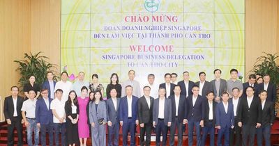TP Cần Thơ mở rộng hợp tác, đầu tư với doanh nghiệp Singapore