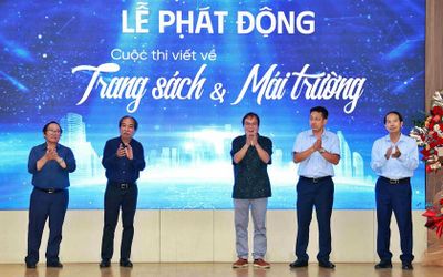 Nhà xuất bản Giáo dục Việt Nam phát động cuộc thi viết về Trang sách và Mái trường