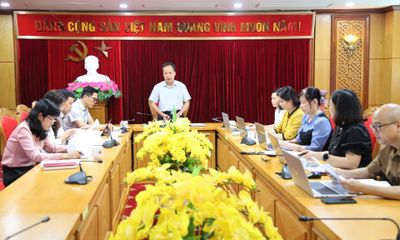 Họp Ban Tổ chức Hội thi Báo cáo viên, tuyên truyền viên giỏi cấp tỉnh năm 2026