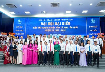 Ông Võ Kiên Giang đắc cử Chủ tịch Hiệp hội Doanh nghiệp tỉnh Cà Mau